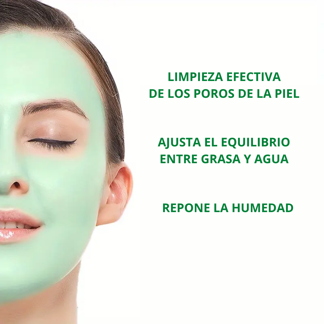 Pack MASAJEADOR FACIAL + MASCARILLA TÉ VERDE