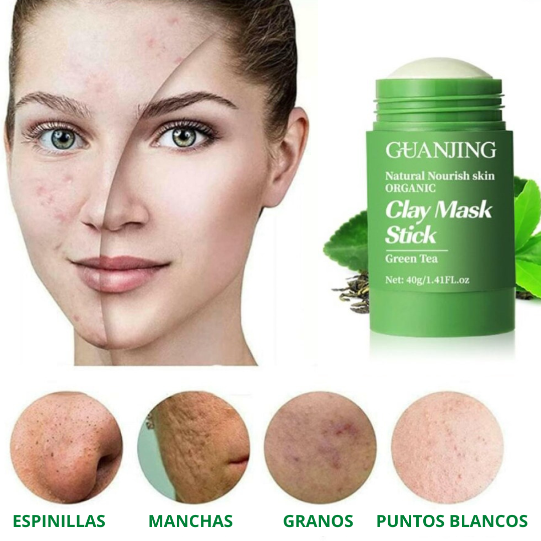 Pack MASAJEADOR FACIAL + MASCARILLA TÉ VERDE