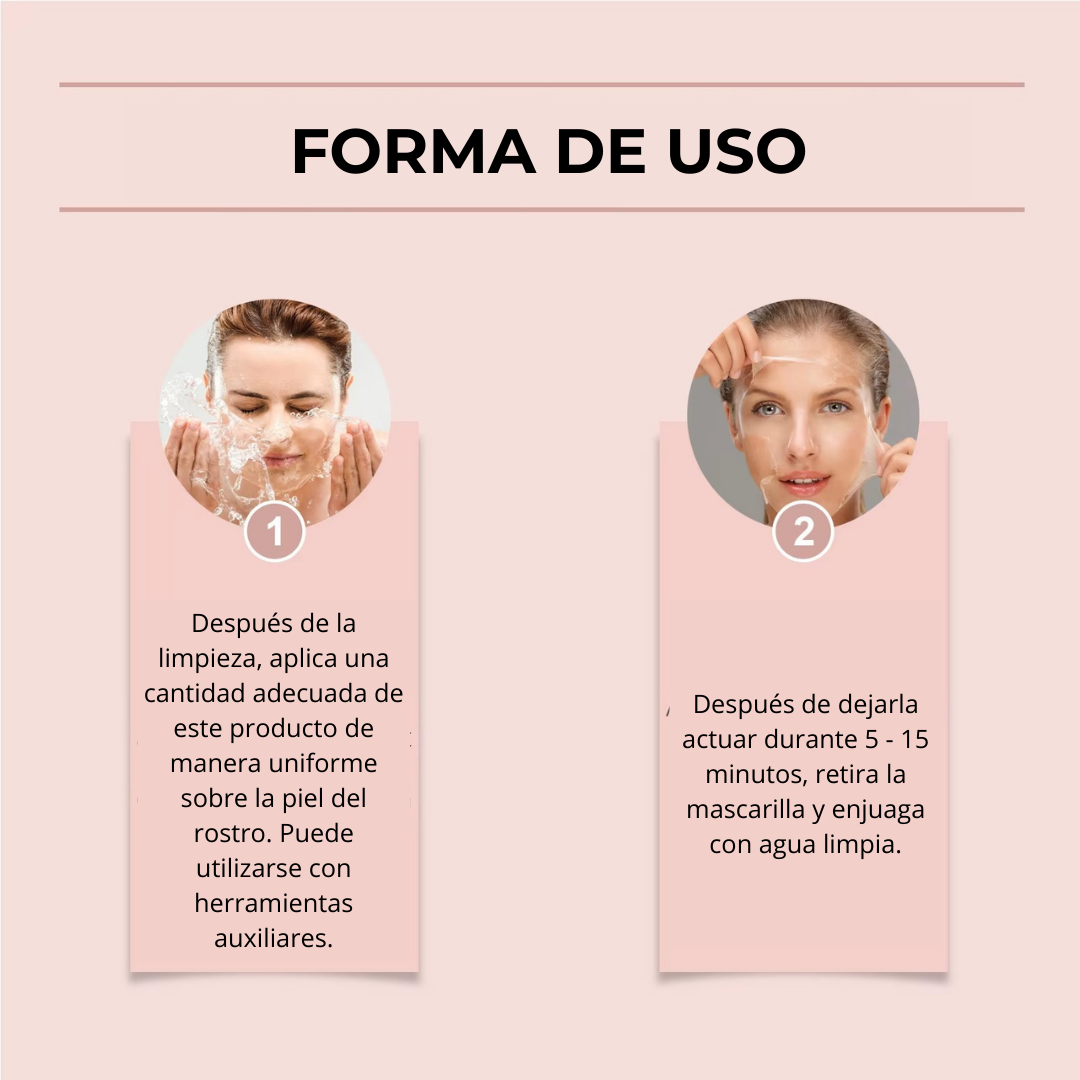 Mascarilla facial de colágeno + mini masajeador cervical GRATIS