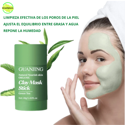 Pack MASAJEADOR FACIAL + MASCARILLA TÉ VERDE