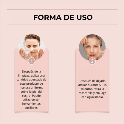 Mascarilla facial de colágeno + mini masajeador cervical GRATIS
